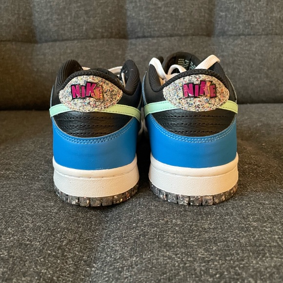 Nike Dunk Low GS - Blue / Black - Picture 7 of 10